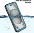 for iPhone 15 Plus Waterproof Case,Waterproof Shockproof IP68 Full-Body Sturdy Case Built-in Screen Protector, Durable Underwater for Full Sealed ...