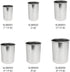 Thunder Group SLBM004 Bain Marie Pot 4-1/4 Quart Polished Exterior and Satin Interior...