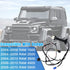 645-506 Rear Door Harness with Connectors Wiring Harness Compatible with 2004-2010 Dodge Ram 1500 2500 3500 4500 5500 Replaces 56051931AB 56051694...