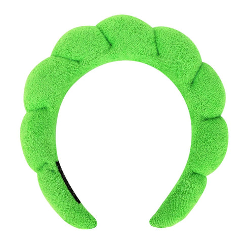 Women Spa Headband for Washing Face Makeup Headband Puffy Sponge Headbands Skincare Headbands for Women Girls Terry Cloth Headband for Skincare Ma...