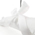 HANGERWORLD Pack of 3 Small Kids Satin Padded Hangers - 11.8inch Soft White Infant, Toddler and Baby Hangers for Nursery Closet...