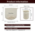 CONIE Extra Large 20"x24" Reusable Straining Brew in a Bag Cheesecloth Brewing Bag with Sturdy Draw Strings...