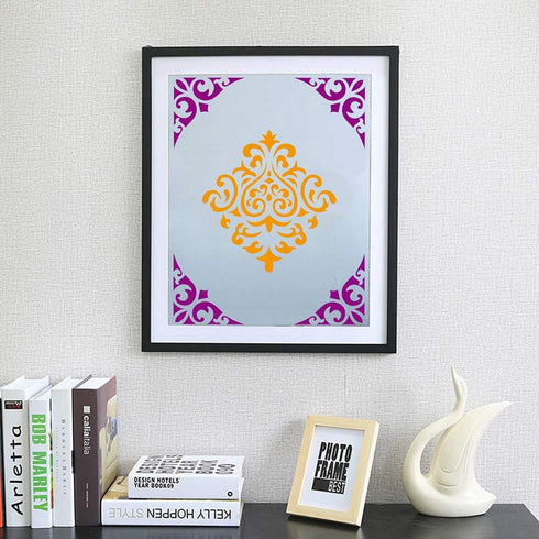 16 Pcs (6 x 6 Inch) Reusable Stencils, Mandala Stencils Mandala Dot Painting Templates Stencil for Painting Art Scrapbook (white-16pcs)...