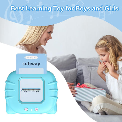 Talking Flash Cards for 3-6 Kids Sight Words Educational Toys Makolle Toddler Learning Toys Speech Therapy Sensory Toys for Autistic Children 224 ...
