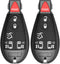 VOFONO Keyless Entry Remote Key Fob Compatible with 08-16 Chrysler Town and Country 08-14 Dodge Grand Caravan 11-14 Dodge Durango Replacement for ...