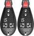 VOFONO Keyless Entry Remote Key Fob Compatible with 08-16 Chrysler Town and Country 08-14 Dodge Grand Caravan 11-14 Dodge Durango Replacement for ...