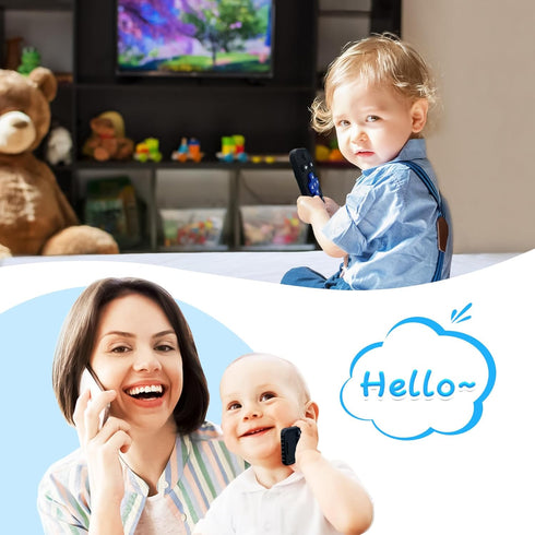 Kpblis Baby Teether Toys, 2 Pcs Remote Control Shape Teething Toys and Phone Shaped Teether for Baby, Silicone Teethers for Babies 6-12 Months, Ea...