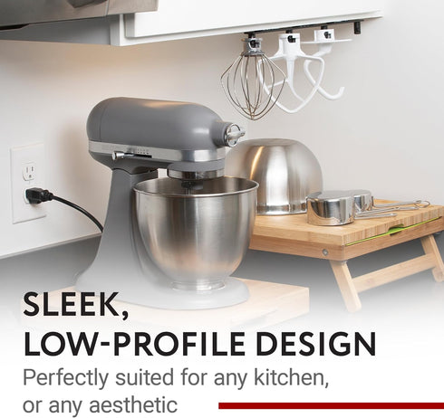 Impresa Stand Mixer Attachment Storage Organizer for KitchenAid Mixer Attachments - Organize Your Kitchen Appliances with the Impresa Stand Mixer ...