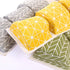 3Pcs Wall Hanging Storage Bag, Creatiee Waterproof Over The Door Closet Organizer Linen Farbric Hanging Pocket Organizer with 3 Remote-Sized Width...