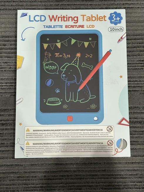 LCD Writing Tablet 10 Inch, Toys for 3 4 5 6 7 8 9 10 Year Old Boys Girls, Colorful Doodle Board Drawing Tablet, Gift for Boys Toddlers Age 3-12 Y...