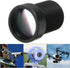 uxcell 25mm CCTV Camera Lens 5MP F2.0 FPV Wide Angle Security Camera Lens M12 Threaded Dia for IP Camera Panoramic, Black...
