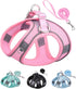 Dog Harness for Small Medium Large Dogs No Pull, Puppy Harness and Leash Set, Puppy Harness for Small Dogs, Step in Harness for Small Dogs, Small ...