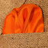 Fine Orange 100% Silk Pocket Square Full-Sized 16"x16"...