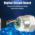 150 PSI Pressure Transducer Sensor with Connector Harness, 1/8"NPT Thread Stainless Steel Pressure Transmitter for Oil Fuel Water Air...
