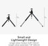 MEE audio Lightweight Mini Tripod for Webcams and Small Cameras for Video Conference; Flexible, Portable, Compact Web Cam Desk Tabletop Travel Mou...