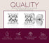14k White Gold Princess Cut CZ Stud Earrings Real Gold Cubic Zirconia Studs with Solid Gold Backs Square...