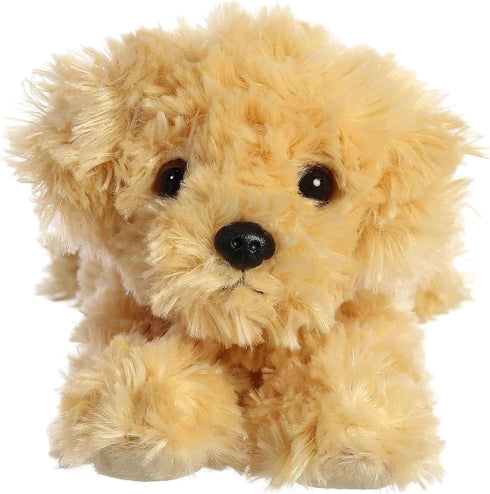 Aurora® Adorable Mini Flopsie™ Ginny Goldendoodle™ Stuffed Animal - Playful Ease - Timeless Companions - Gold 8 Inches...