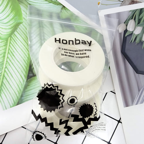 Honbay 4 Rolls 1/2" Wide 30Yard/Roll Floral Tapes for Bouquet Stem Wrap Florist Craft Projects (White)...