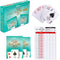 Regal Games Euchre Card Games 2 Pack - Adult Playing Card Game Set with Score Sheets - Family Fun Game Night - Ideal for 2-4 Player...