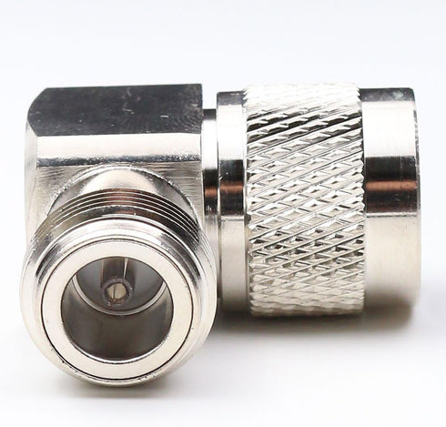 N Type Connectors N Adapters N Type Coax Connector Walkie Talkie N adapters RF coaxial Cable Adapter (N Male to Female Right Angle)...