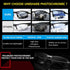 Men's Fashion Polarized Photochromic Sunglasses for Day and Night,UV 400 Clear Vision for Driving Cycling Outdoor...