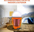 Himalayan Glow 2 in 1 Electric Bug Zapper Light Bulb, Outdoor Camping Lantern Rechargeable with Mosquito Zapper, Portable Waterproof, 1000 Volts, ...