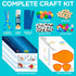 Arts and Craft Kit for Toddlers Ages 3, 4, 5 Years - Craft 9 Fun Fish Characters...