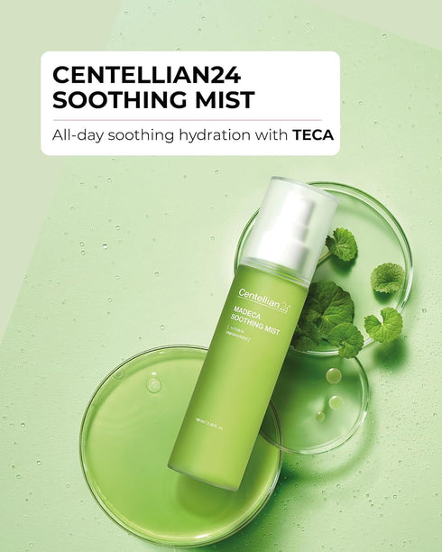 CENTELLIAN 24 Soothing Mist (3.4fl oz) - Hydrating & Soothing Facial Spray for Sensitive Skin. Daily, On-the-Go, Korean Skin Care TECA, Centella A...