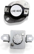 279973 Dryer Thermal Cut-Off Fuse Kit Replacement part by DR Quality Parts - Exact Fit for Whirlpool & Kenmore Dryer - Replaces 279973, 3391913, 8318314, AP3094323