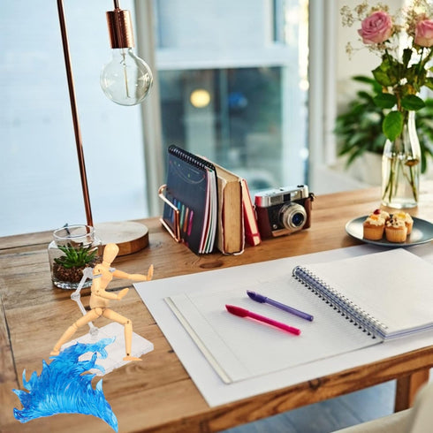 iplusmile Action Figures Metal Model Action Figure Stand Set Figurine Model Display Rack for DIY Assembly Doll Model Support Stand Sturdy Base Act...