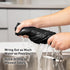Black Microfiber Cleaning Cloth 13"x13", Ultra Soft Absorbent Microfiber Cleaning Rags for Housekeeping Cleaning Supplies, Lint Free Reusable Clea...