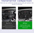 3 PCS Car Push Start Button Cover, Engine Start Stop Button Stickers, Metal Ignition Button Cover, One Button Start Trim Ring for Challenger Charg...