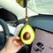 Unique Car Pendant for Rear View Mirror - Handcrafted Avocado Design, Car Pendant Hanging Keychain Pendant Gift, 1...