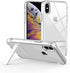 for Iphone X Case with Stand Clear?iPhone Xs Phone Case with Kickstand?Iphone X Thin Transparent Case?5.8 Inch...