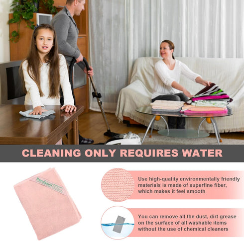 Enviro Cleaning Cloth, Reusable Cleaning Cloth, Basic Package, for Cleaning Home, car, Restaurant, bar, Hotel Office. Clean without leaving traces...