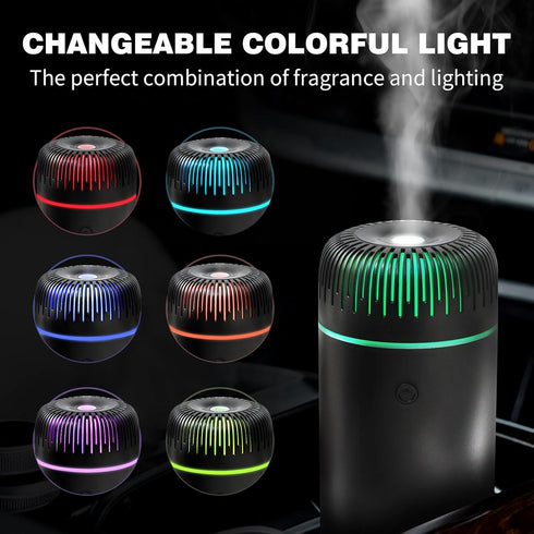Car Diffuser Humidifier Aromatherapy Essential Oil Diffuser USB Mist Mini Portable Diffuser for Car Home Office Bedroom, 100ML...