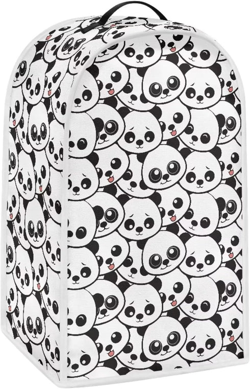 chaqlin Blender Covers, Small Appliance Covers, Kitchen Decorative, Machine Washable Food Processor Dust Cover, Cute Panda Print...