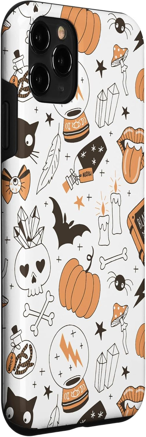 iPhone 11 Pro Vintage Witchy Magical Spiritual Crystals For Halloween 2023 Case...