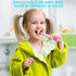 Kids Auto Toothbrush, U31 Sonic Electric Toothbrushes, Food Grade Silicone Soft Bristles, 2 Brush Heads (Pink-Regular)...