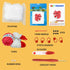 Terself Axolotl Crochet Kit for Beginners: 1PCS Crochet Animal Kits for Kids & Adults, Learn to Crocheting Starter Kit with Written Pattern & Vide...