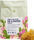 HAPPY FOX Organic Sea Moss Raw Gold - Makes 75oz of Seamoss Gel Rich in Vitamins & Minerals, Certified Non-GMO, Wildcrafted, Sundried Superfood - ...