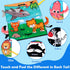 Baby Toys 0-6 Months - Tummy Time Mirror Toys with Cloth Books & Teethers - Montessori Infant Toys for Babies 0 3 6 9 Months - High Contrast Newbo...