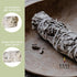 SOUL STICKS 4 Inch 12-Pack Organic California White Sage Smudge Sticks Bulk for Home Cleansing, Negative Energy Removal, Good Energy Meditation & ...