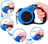 PETIMP Retractable Dog Leash Lightweight 16FT Leash Claw Print, with Folding Bowl,Dispenser,Rubbish Bags, for Small Medium Dogs(Blue)...