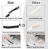 9 Pcs Hard Bristle Crevice Cleaning Brush,Multifunctional Corners Gap Cleaning Brush,Crack Cleaner Tools for Housekeeping,Bathroom Accessories,Hom...