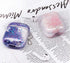 SGVAHY Airpods Case with Keychain - Clear, Purple, Wireless Charging, Soft Silicone, Shockproof, Cute Bling Quicksand...