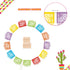 Kitticcino Mexican Fiesta 1st Birthday Photo Banner Papel Picado UNO Mexican Photo Banner Fiesta Monthly Banner Garland Baby Newborn to 12 Month C...