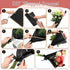 Goviw Flower Wrapping Paper 20 Sheets Waterproof wrap paper 22.5x22.5 inch(White&Black Edge) + 12 pcs 3D golden butterfly stickers DIY Crafts Flor...