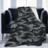 Military Camouflage Baby Blankets Soft Warm Fuzzy Plush Camo Bed Throw Blanket for Newborn Infant Toddler Girls Boys Kids, 30"X40"...