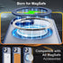 360°Rotatable Ring Magnetic Stand Case for iPhone 15 Plus Compatible with MagSafe, Military Shockproof Protective Matte Phone Cover Case Built-in ...